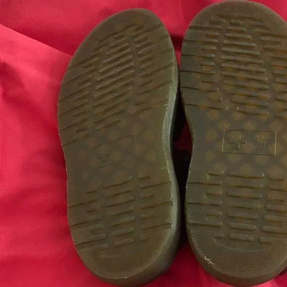 Dr. Martens Dark Brown Leather Sandals - Picture 6 of 9